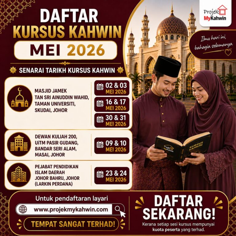 projekmykahwin, kursus kahwin johor, kursus perkahwinan johor, kursus pra perkahwinan johor, kursus kahwin johor bahru, kursus kahwin skudai, kursus kahwin pasir gudang, kursus kahwin masai, kursus kahwin larkin, kursus kahwin, kursus pra perkahwinan, kursus perkahwinan, kursus kahwin, pulai utama management, KPJ INTERNATIONAL COLLEGE, UITM PASIR GUDANG, MASJID JAMEK TAN SRI AINUDDIN WAHID, PEJABAT PENDIDIKAN ISLAM DAERAH JOHOR BAHRU (LARKIN PERDANA)