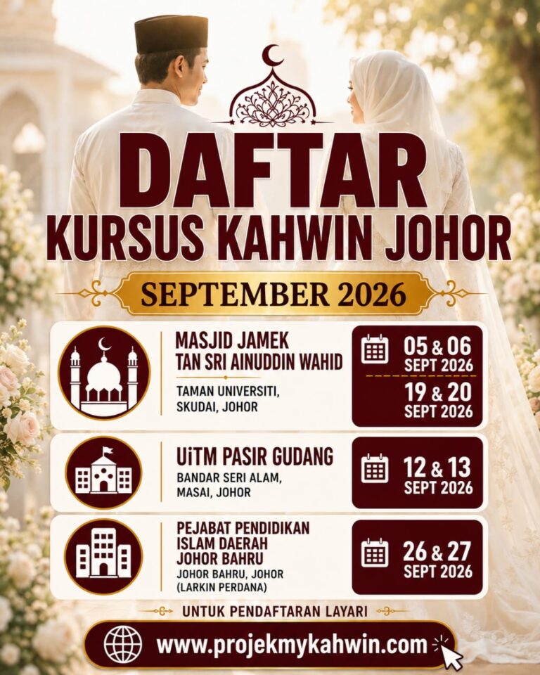 projekmykahwin, kursus kahwin johor, kursus perkahwinan johor, kursus pra perkahwinan johor, kursus kahwin johor bahru, kursus kahwin skudai, kursus kahwin pasir gudang, kursus kahwin masai, kursus kahwin larkin, kursus kahwin, kursus pra perkahwinan, kursus perkahwinan, kursus kahwin, pulai utama management, KPJ INTERNATIONAL COLLEGE, UITM PASIR GUDANG, MASJID JAMEK TAN SRI AINUDDIN WAHID, PEJABAT PENDIDIKAN ISLAM DAERAH JOHOR BAHRU (LARKIN PERDANA)